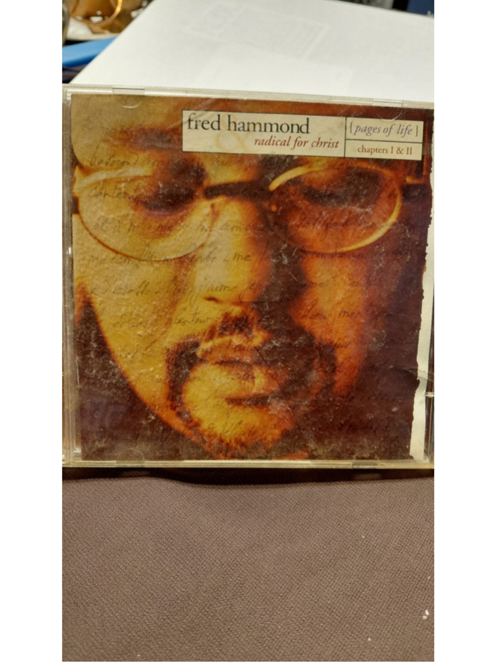 Fred Hammond Radical for Christ Pages of Life CD Brown Gold One Size